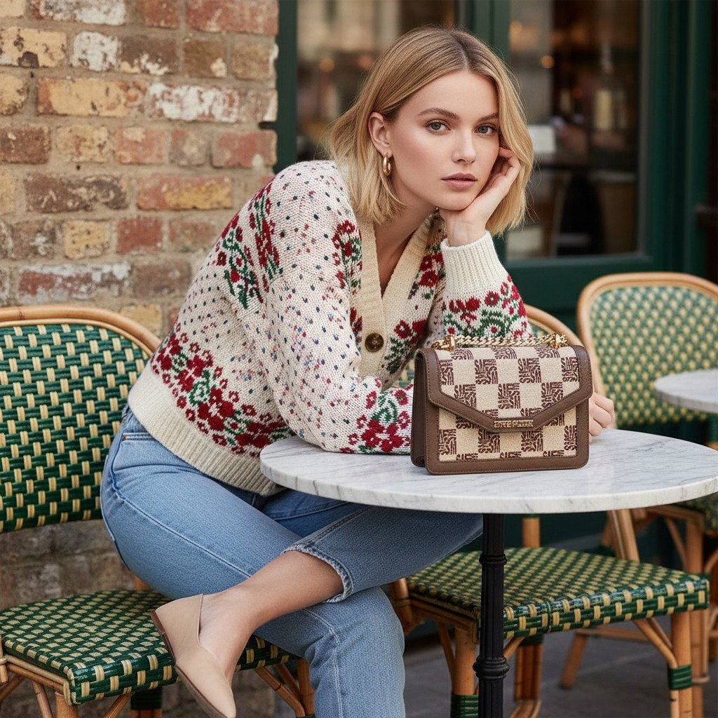 Bstakes-5 Brown Crossbody