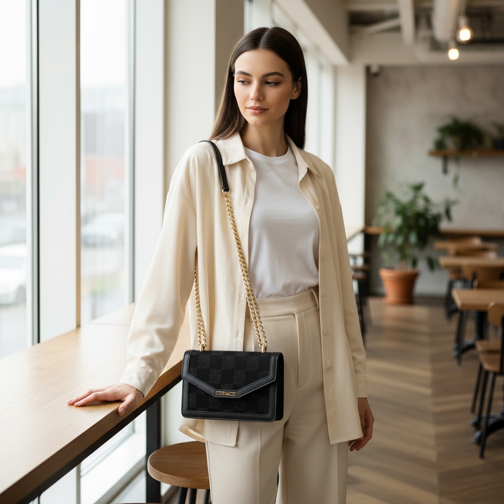 Bstakes-5 Black Crossbody