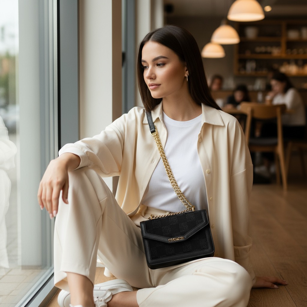 Bstakes-5 Black Crossbody