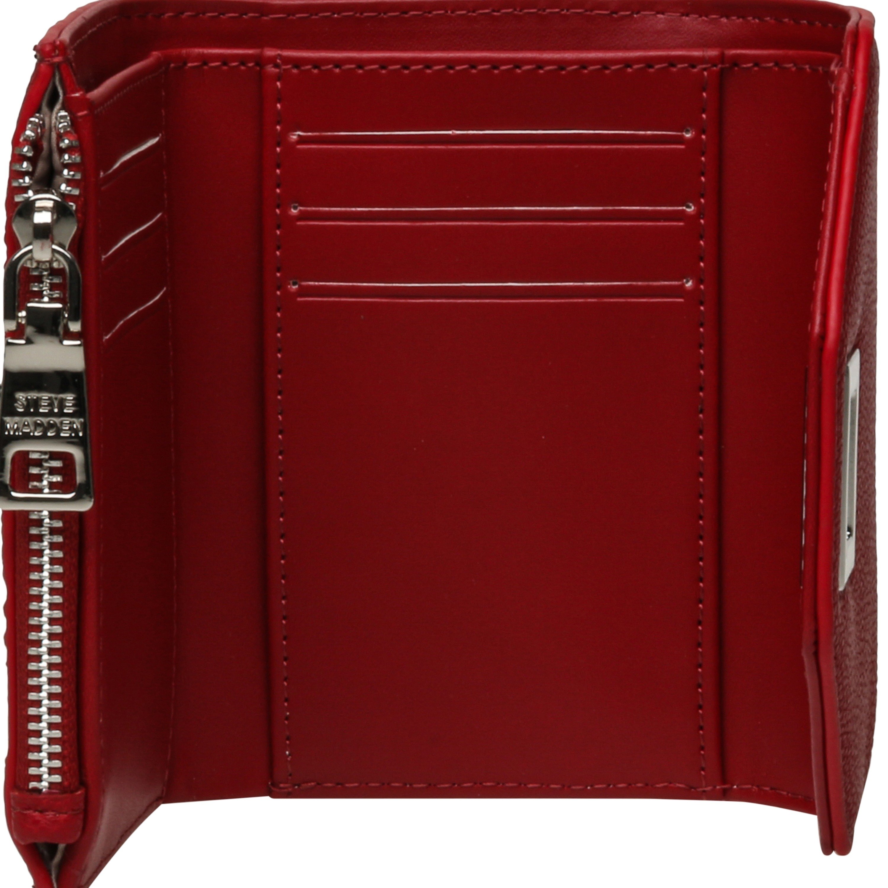 Btab-4 Red-Silver Clutches & Wallets