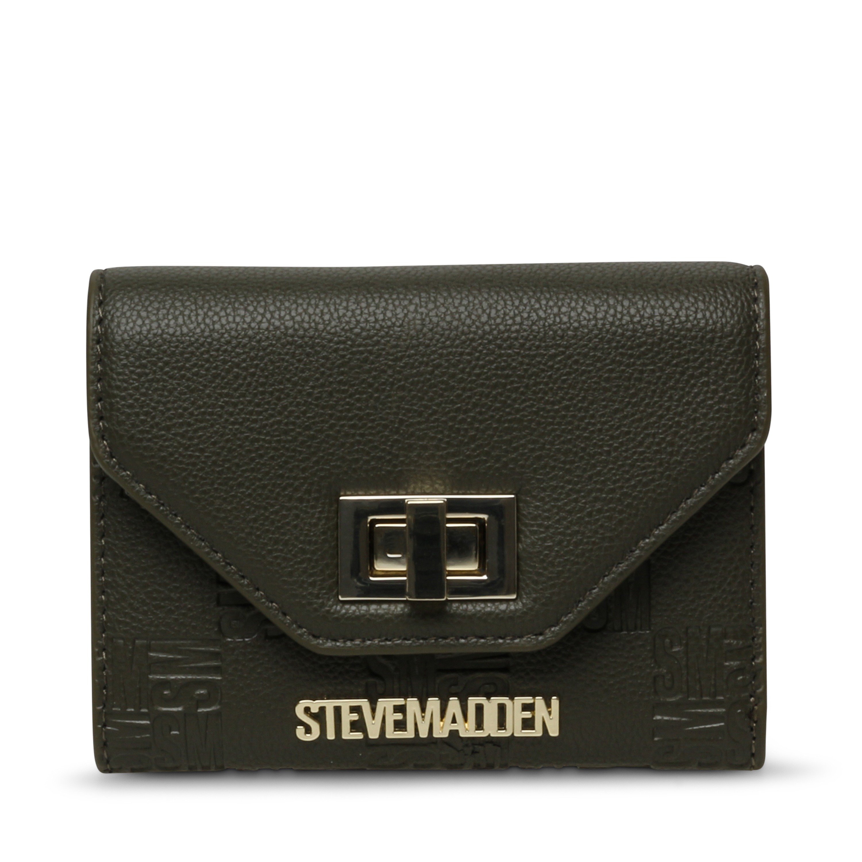 Btab-4 Olive-Gold Clutches & Wallets