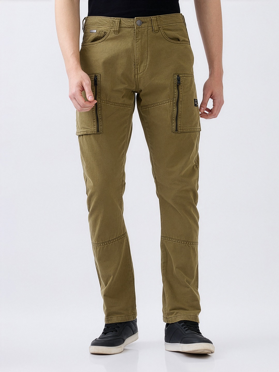 Double Zip Combat Cargo Pant