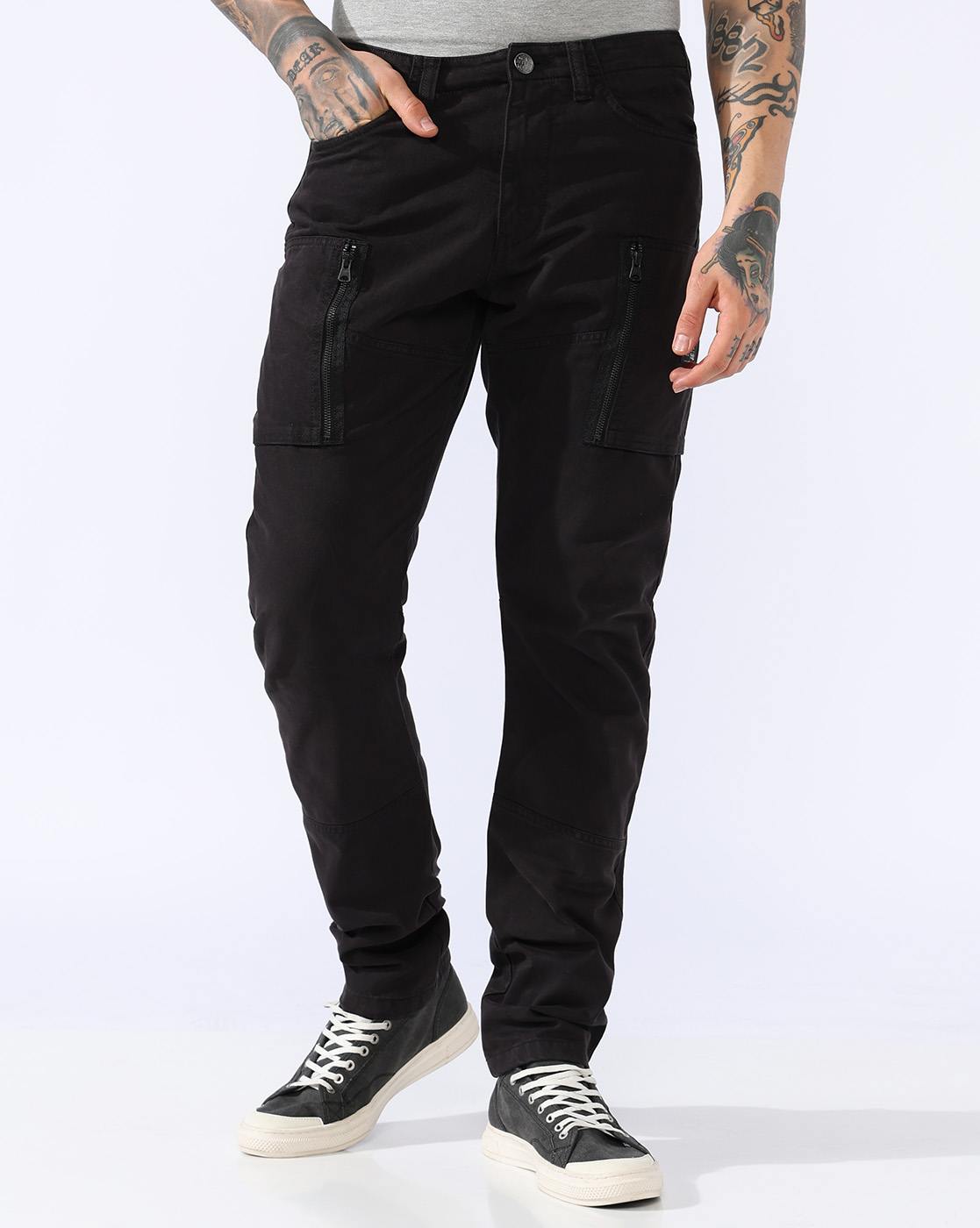Double Zip Combat Cargo Pant