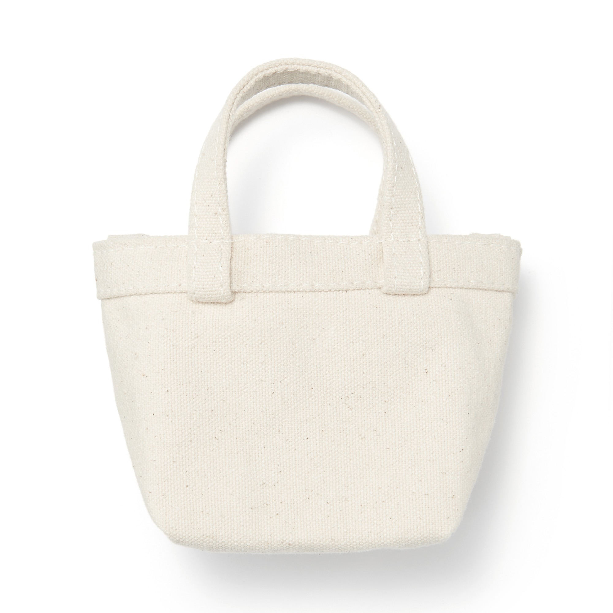Mini canvas tote bag