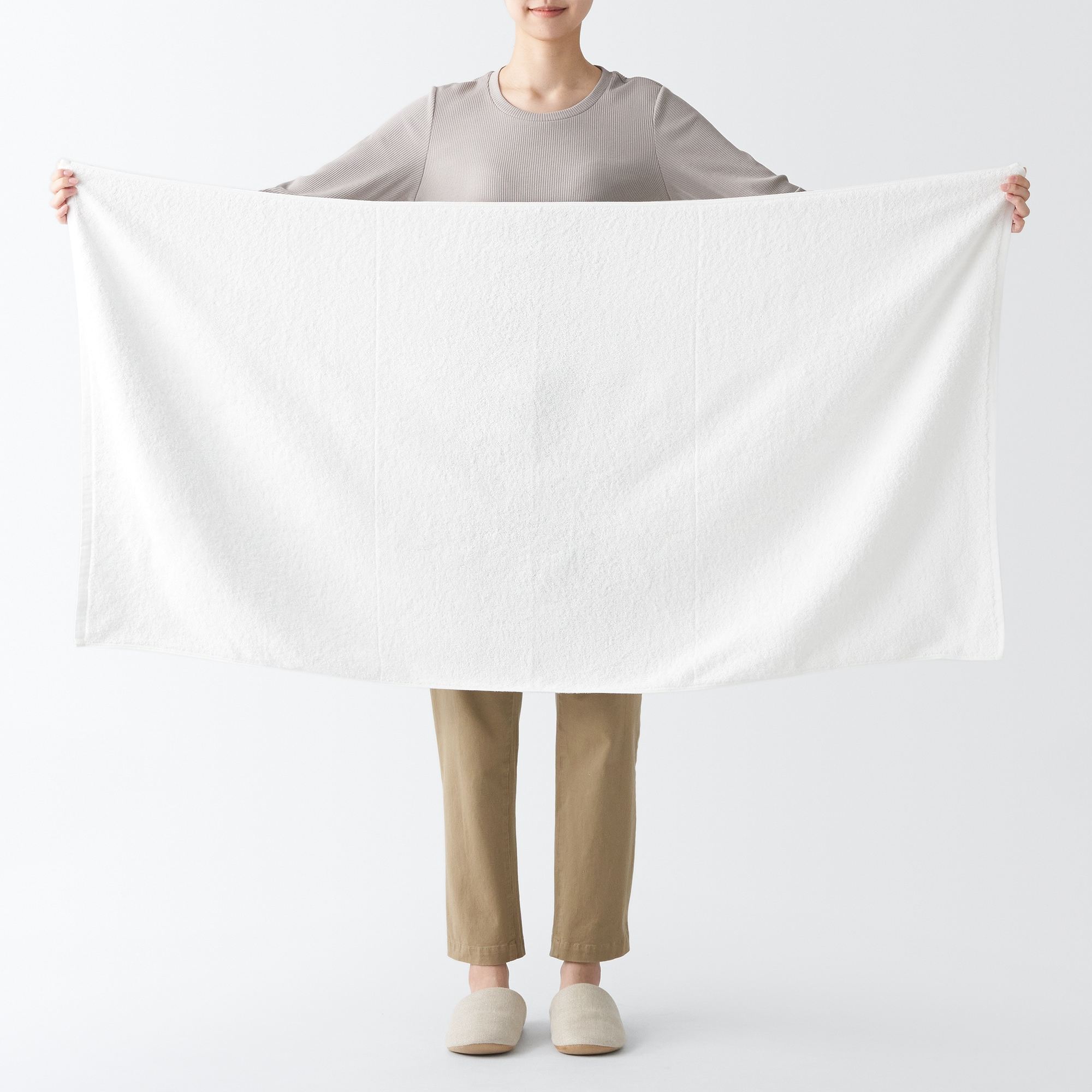 WAFFLE LARGE BATH TOWEL