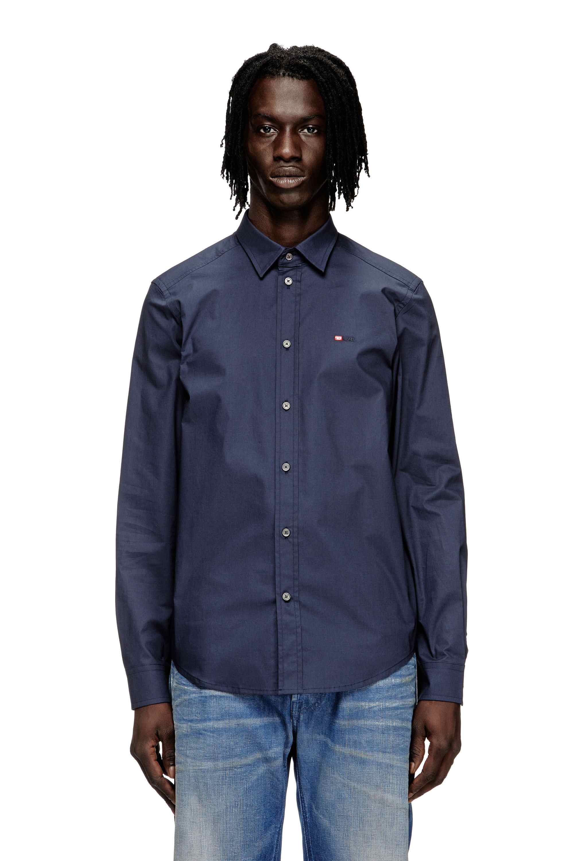 Navy Male IN-S-BILL-MICRODIV Shirts
