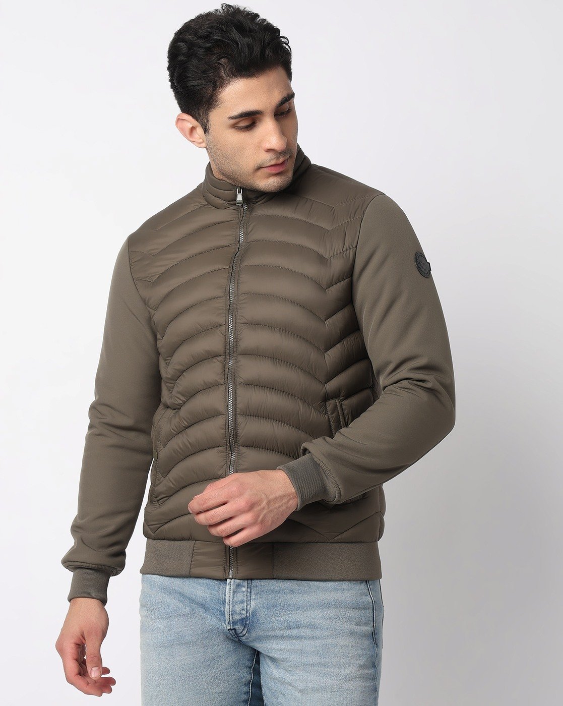 GAS | Regular Fit Padded Jacket with Signature Branding