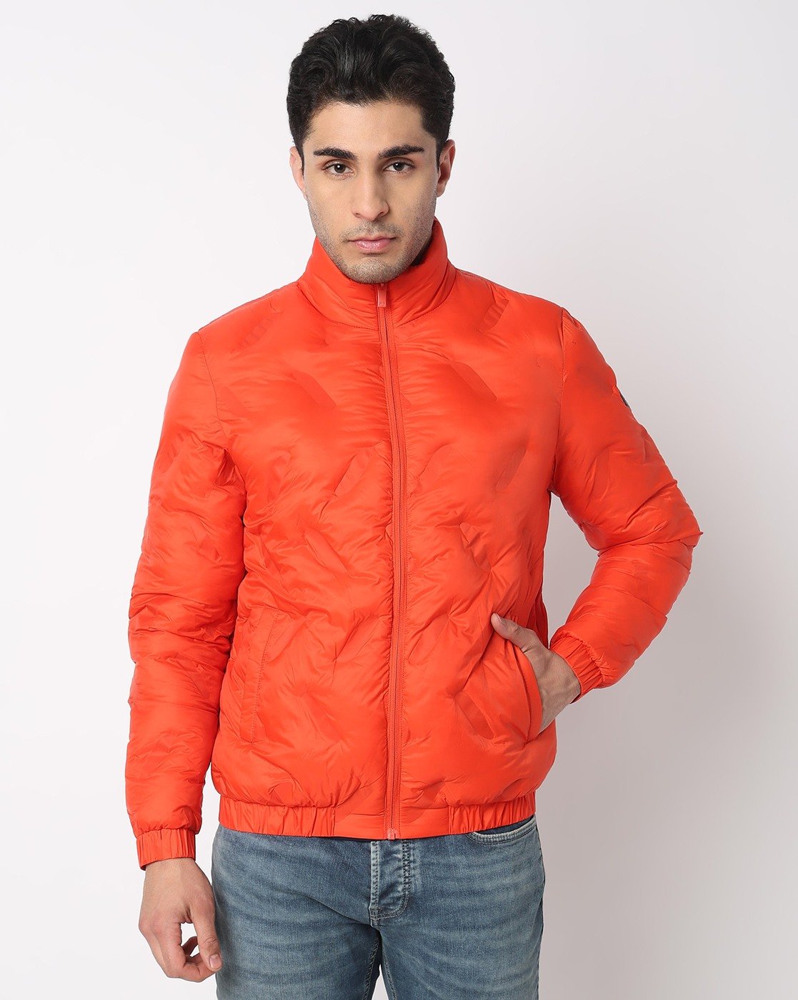 GAS | Regular Fit Padded Jacket with Signature Branding