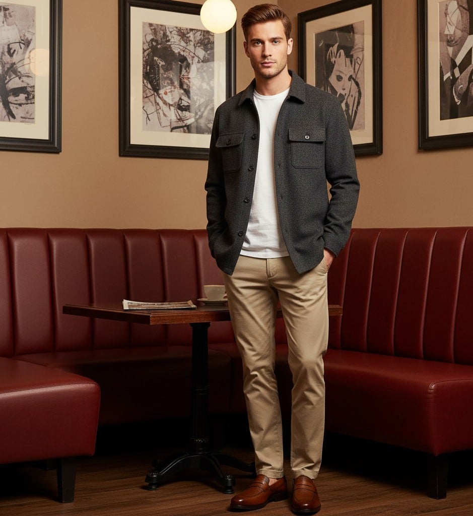 Lewis Tan  Tie-Ups & Dress Loafers