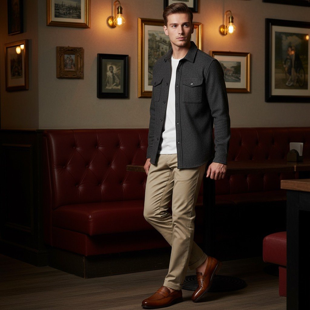 Lewis Tan  Tie-Ups & Dress Loafers