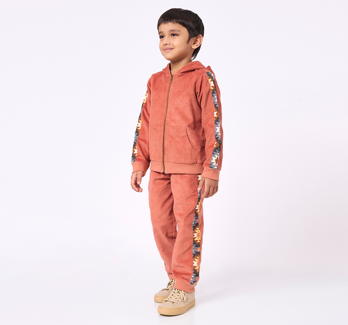 Ed-a-Mamma Kids Boys Set Rust