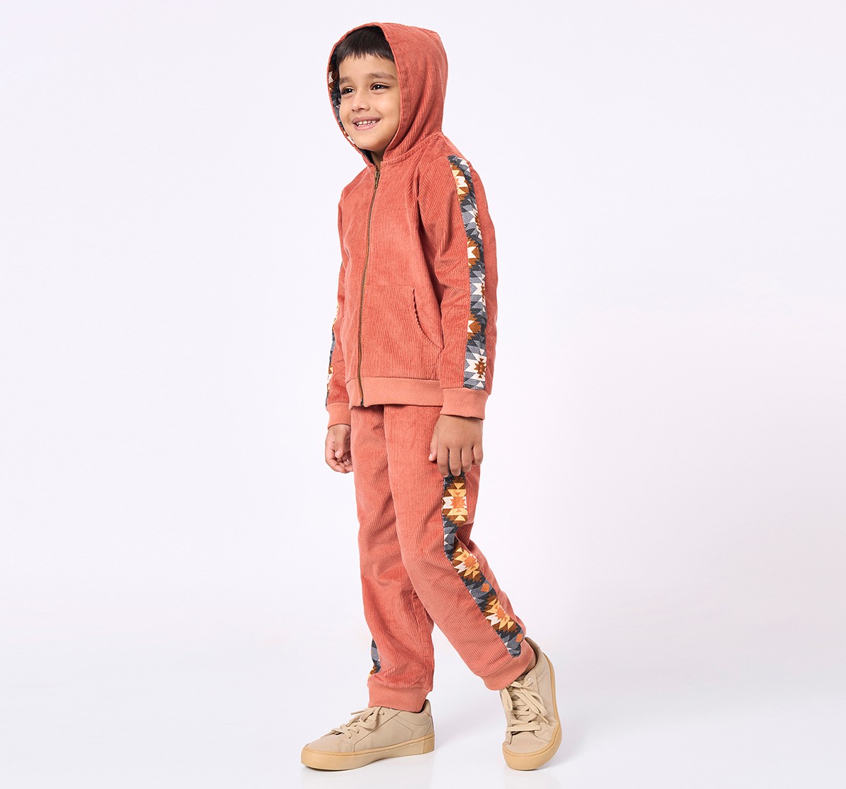 Ed-a-Mamma Kids Boys Set Rust