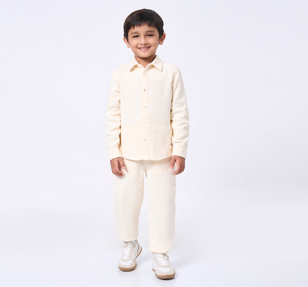 Ed-a-Mamma Kids Boys Set Beige