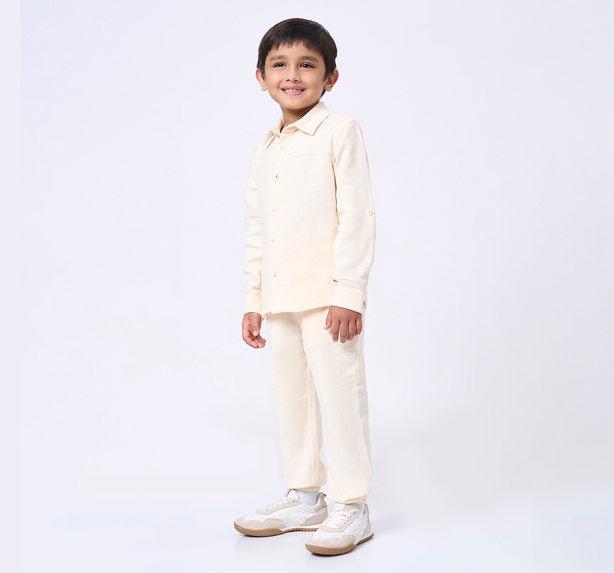 Ed-a-Mamma Kids Boys Set Beige