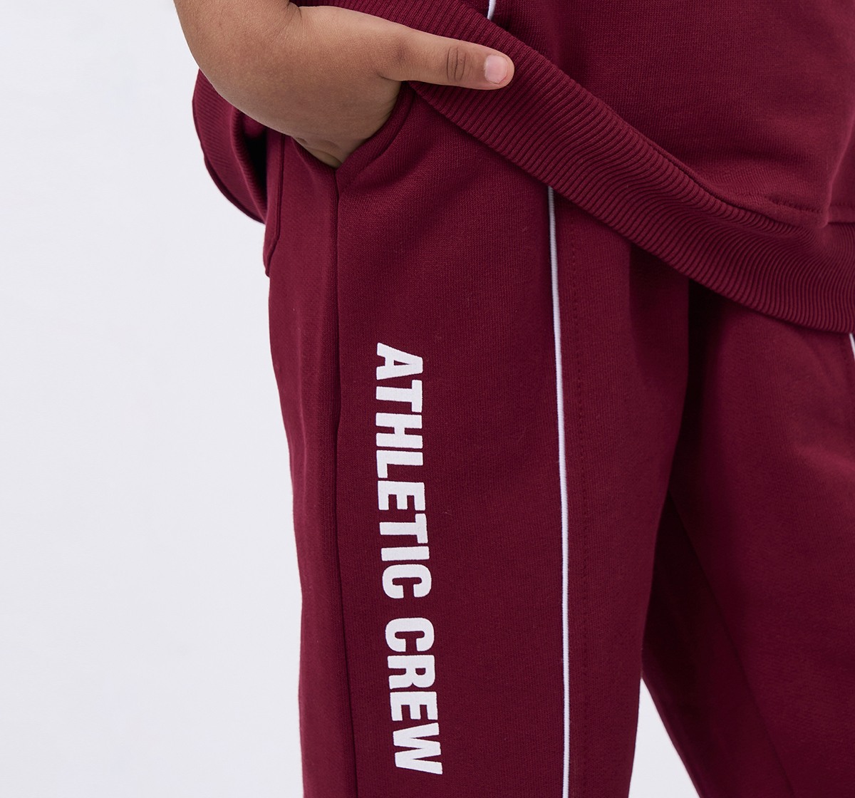 Ed-a-Mamma Kids Boys Set Maroon