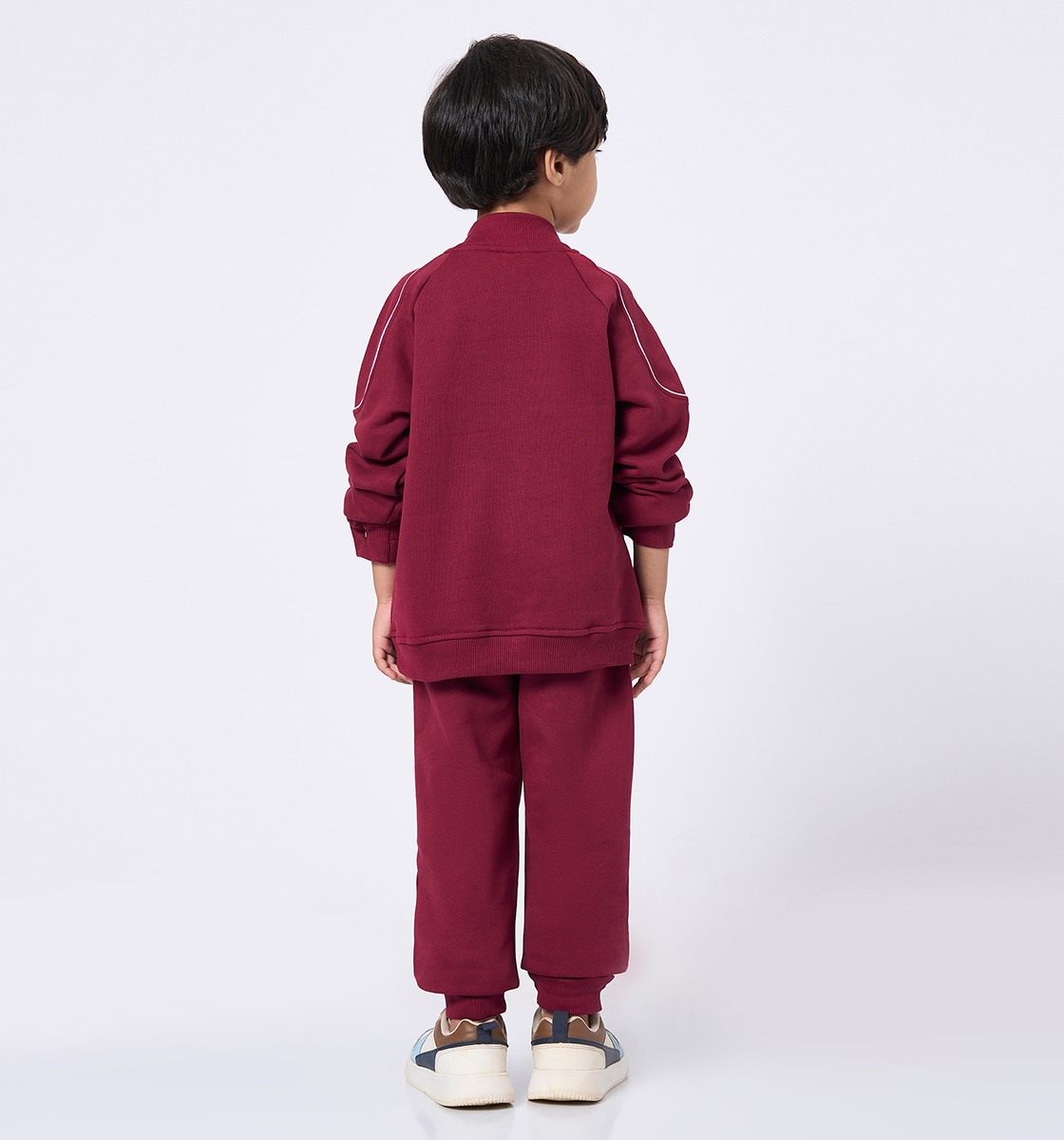 Ed-a-Mamma Kids Boys Set Maroon