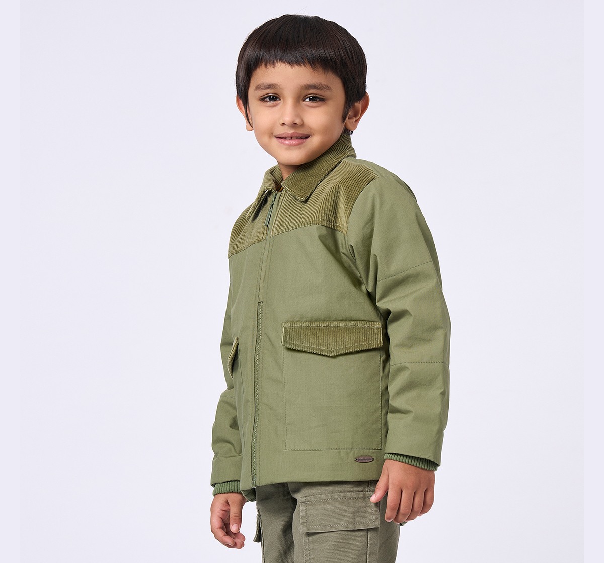 Ed-a-Mamma Kids Boys Heavy Winterwear Olive
