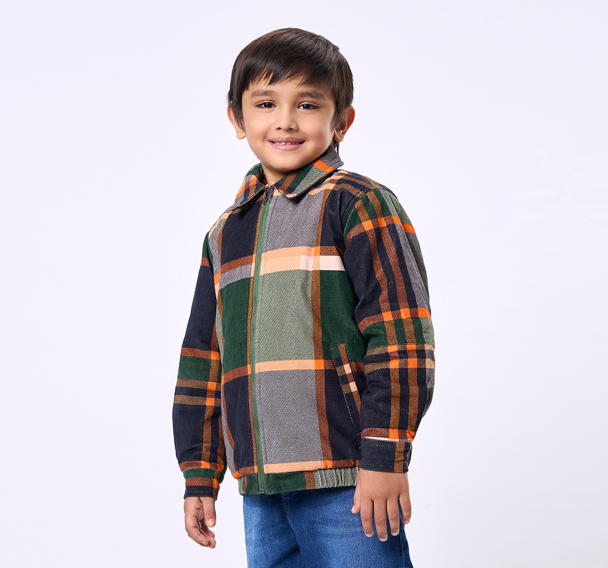 Ed-a-Mamma Kids Boys Heavy Winterwear Green