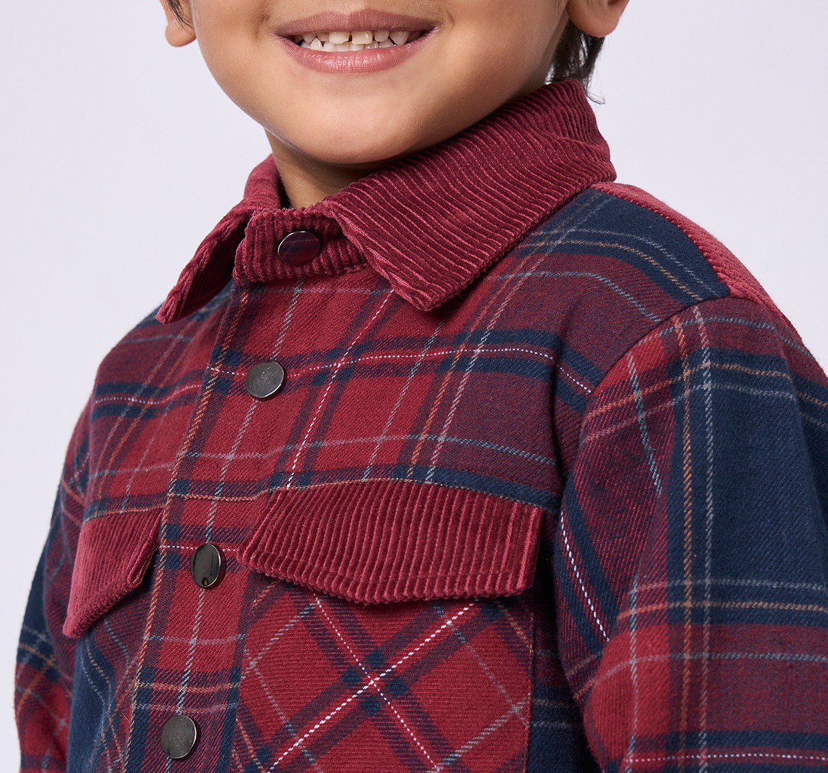 Ed-a-Mamma Kids Boys Heavy Winterwear Maroon