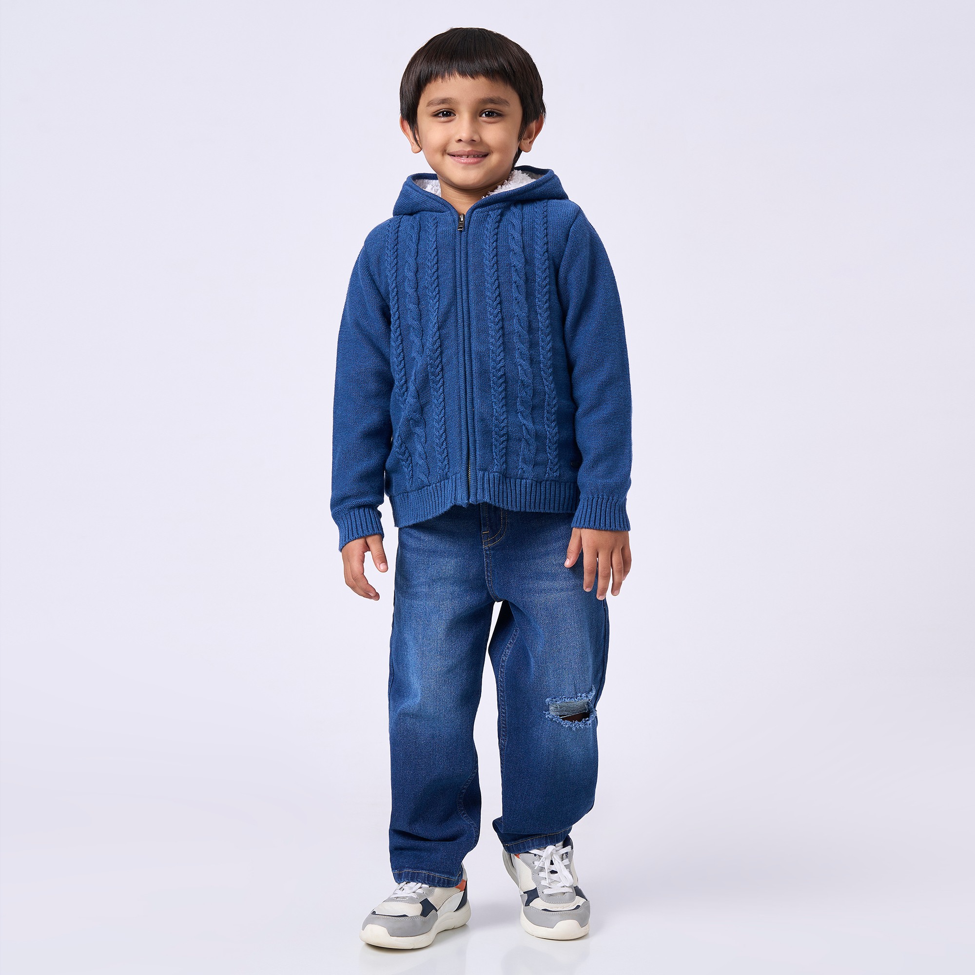 Ed-a-Mamma Kids Boys Heavy Winterwear Blue