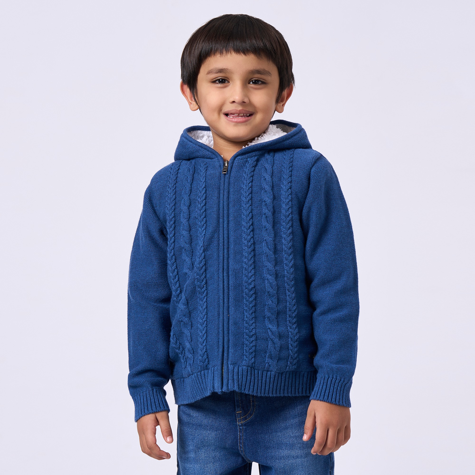 Ed-a-Mamma Kids Boys Heavy Winterwear Blue