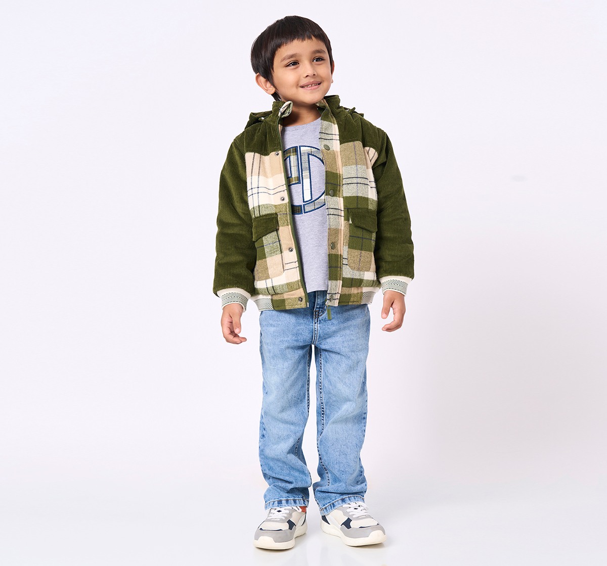 Ed-a-Mamma Kids Boys Heavy Winterwear Olive