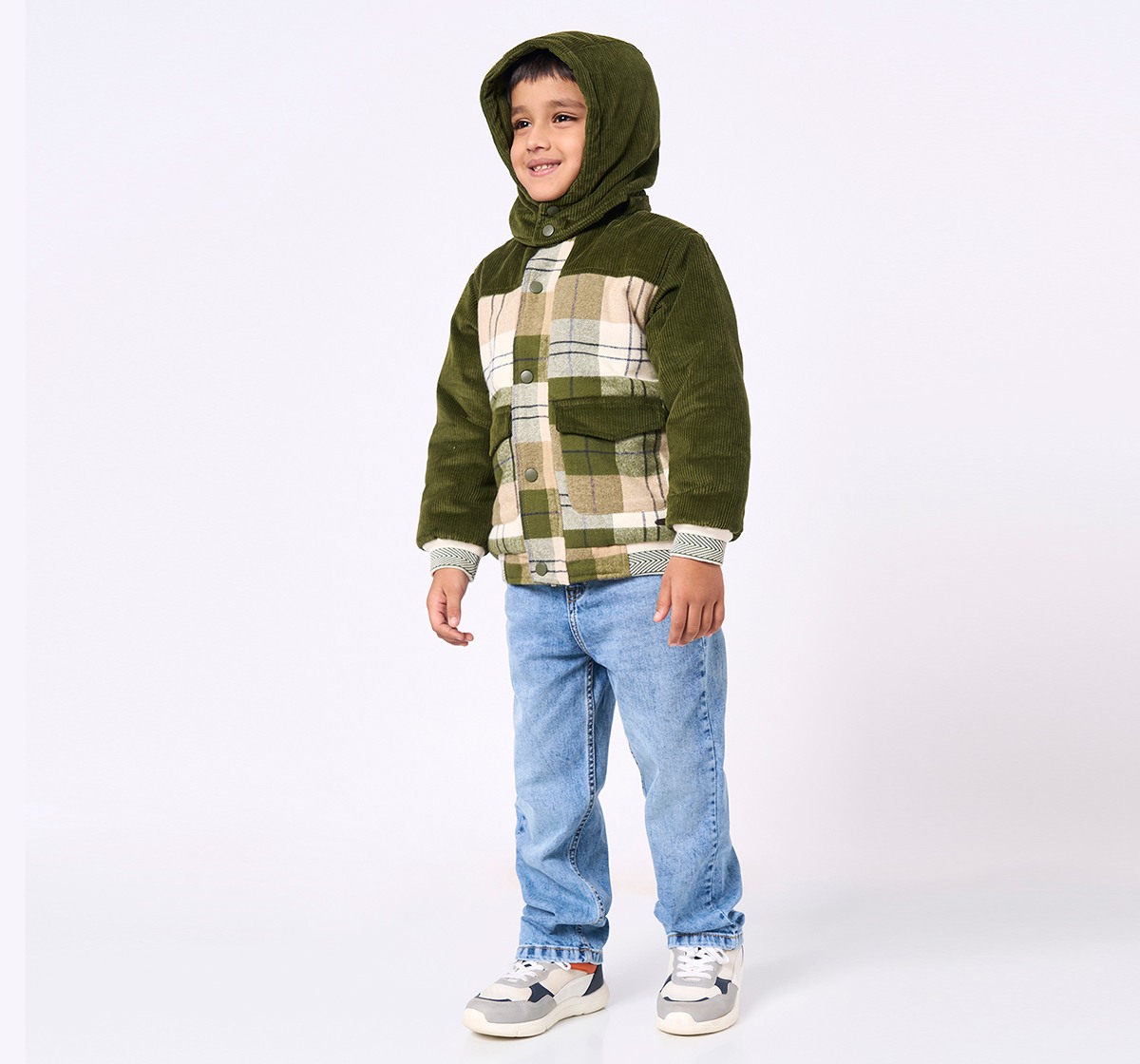 Ed-a-Mamma Kids Boys Heavy Winterwear Olive