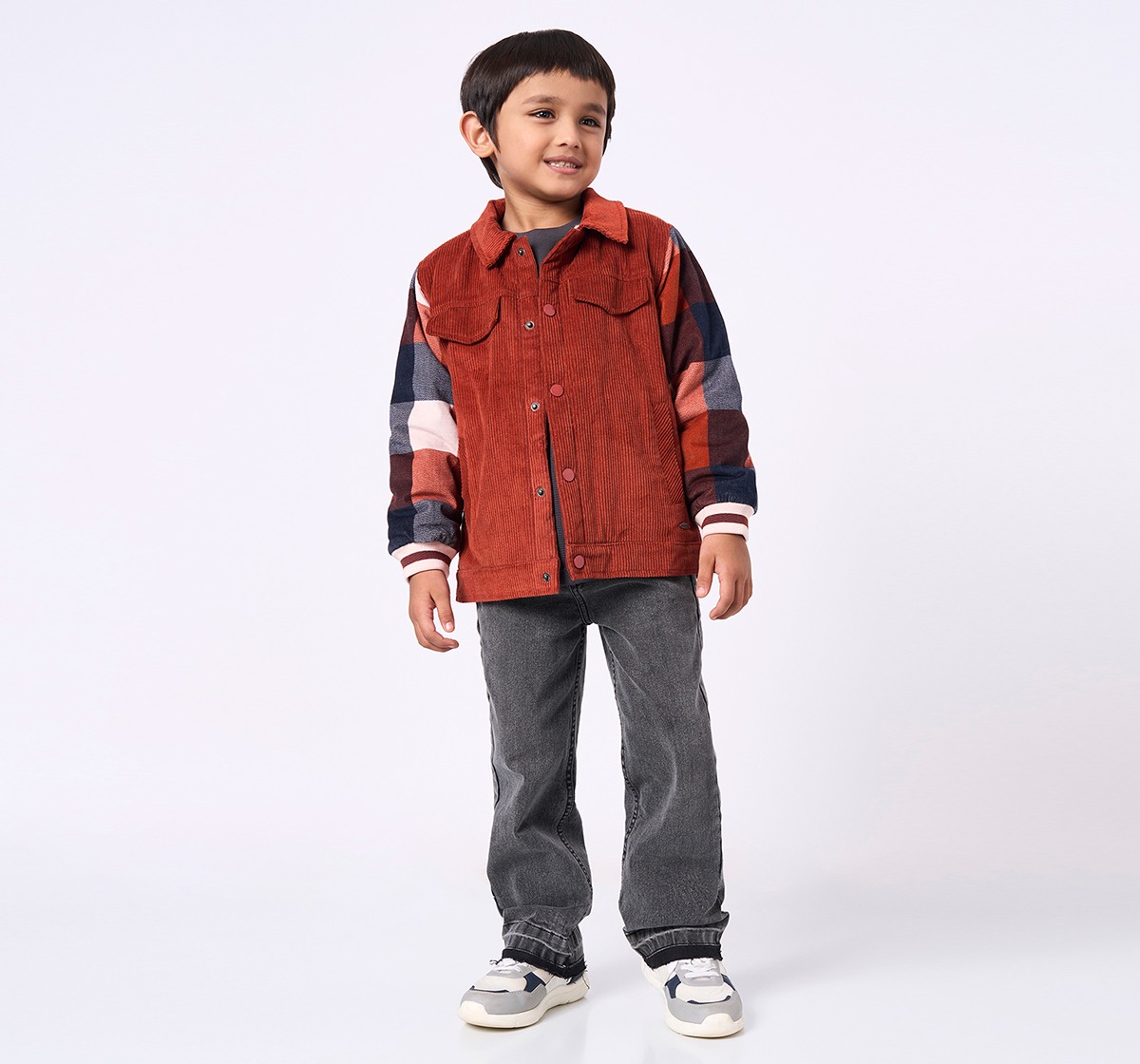 Ed-a-Mamma Kids Boys Heavy Winterwear Rust