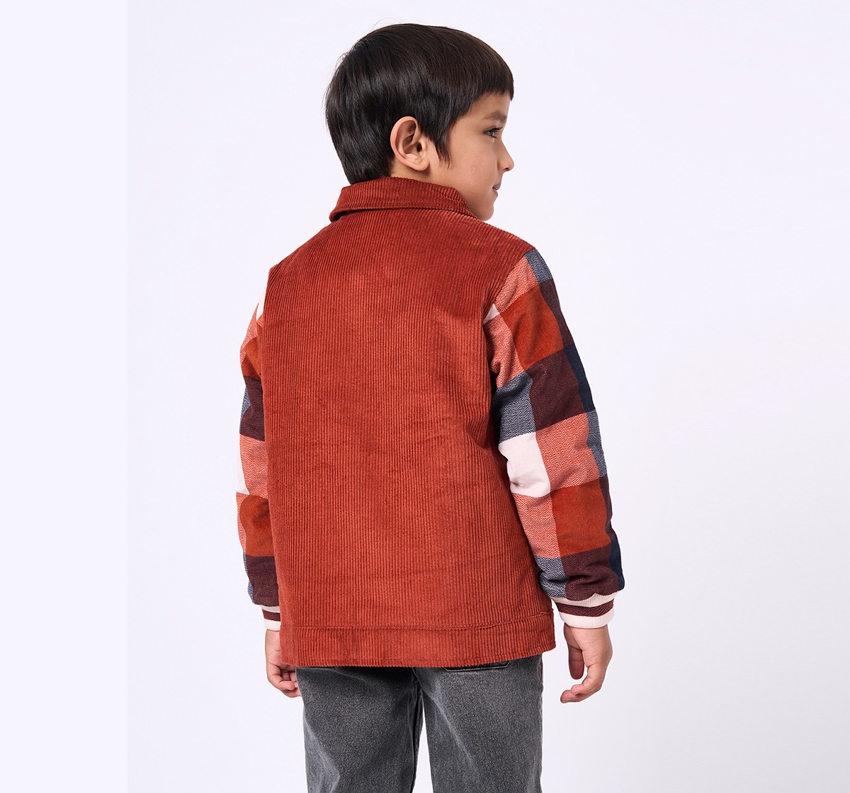 Ed-a-Mamma Kids Boys Heavy Winterwear Rust