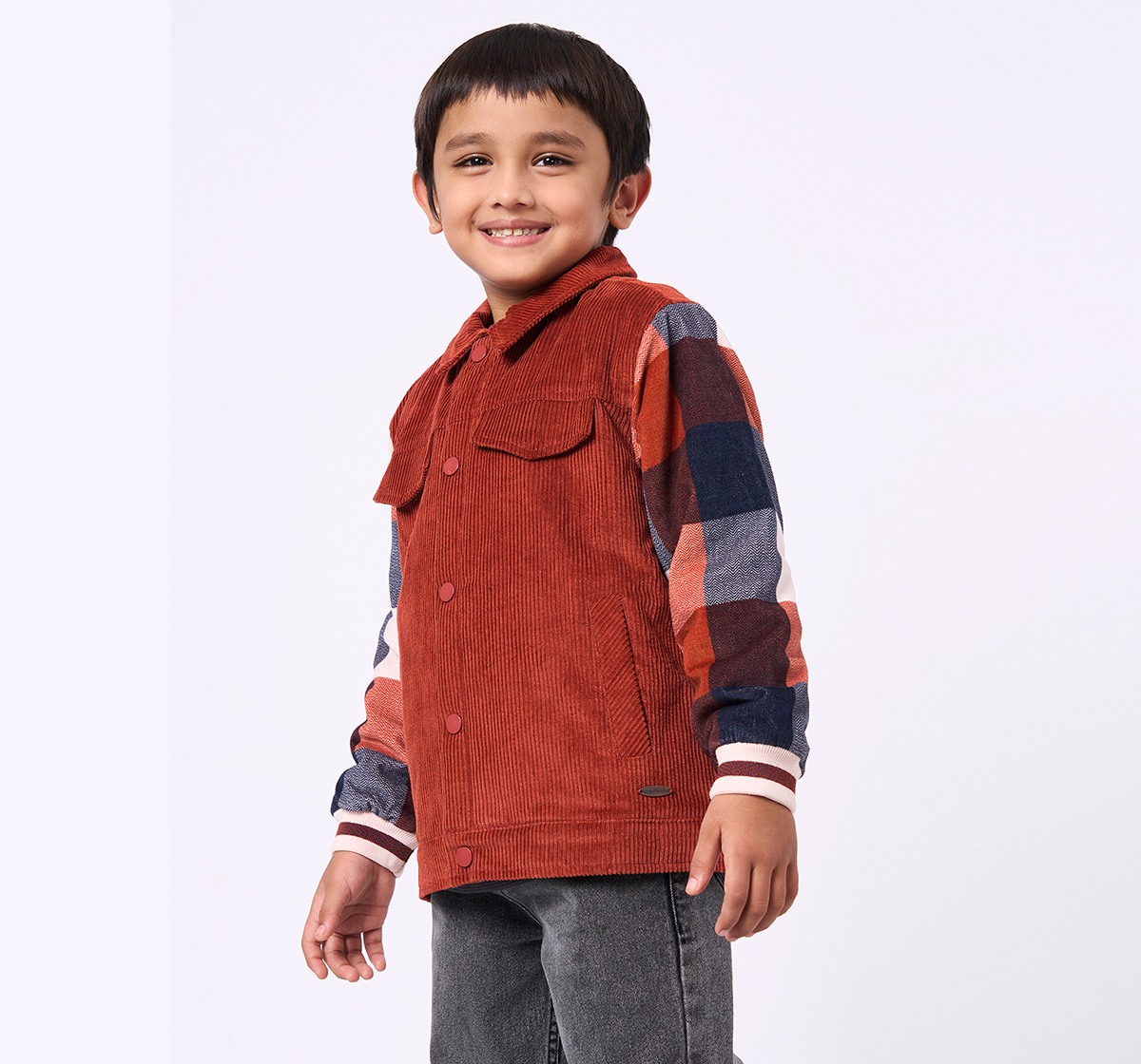 Ed-a-Mamma Kids Boys Heavy Winterwear Rust