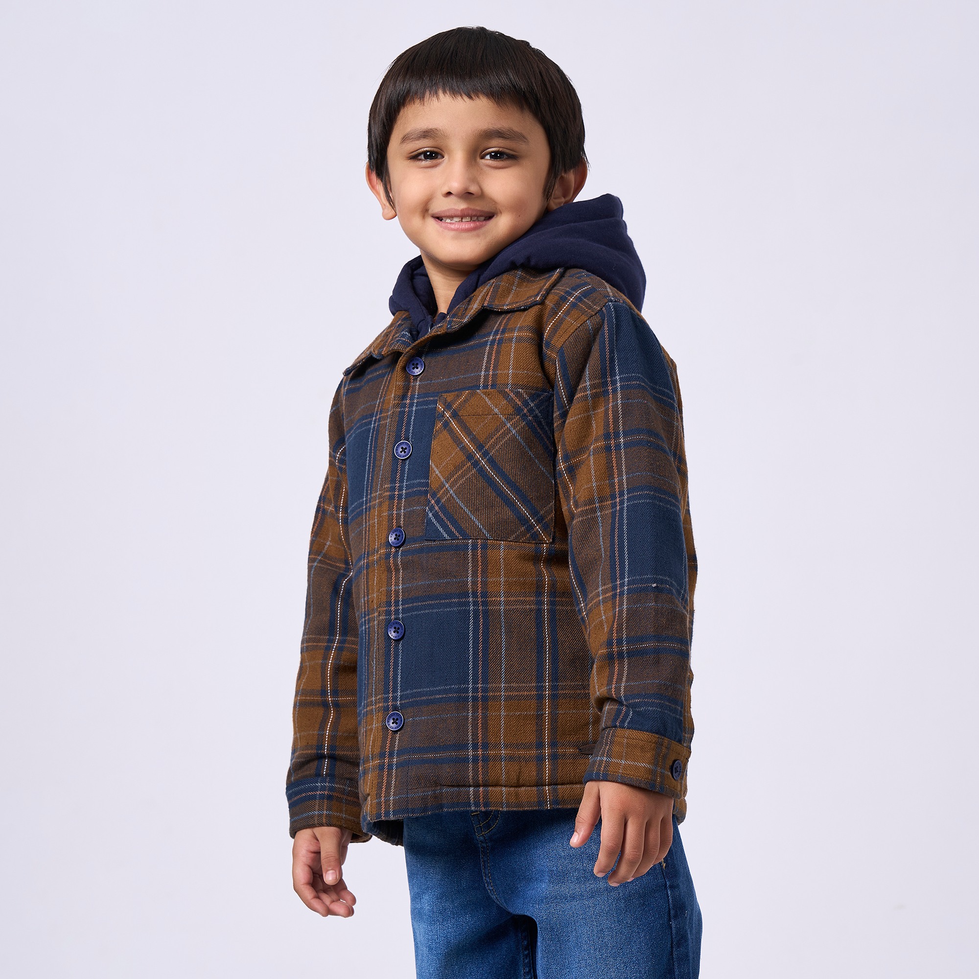 Ed-a-Mamma Kids Boys Heavy Winterwear Navy