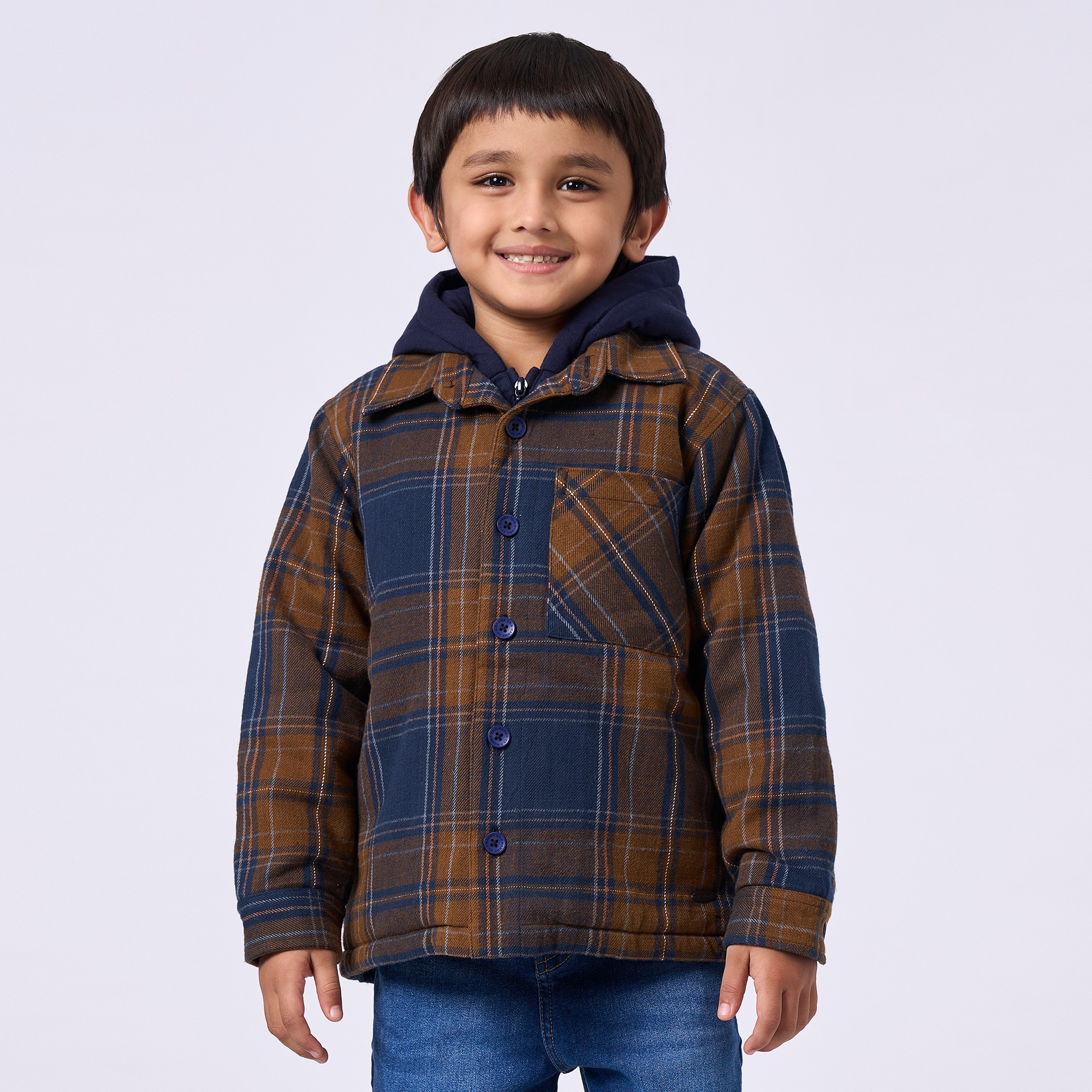 Ed-a-Mamma Kids Boys Heavy Winterwear Navy