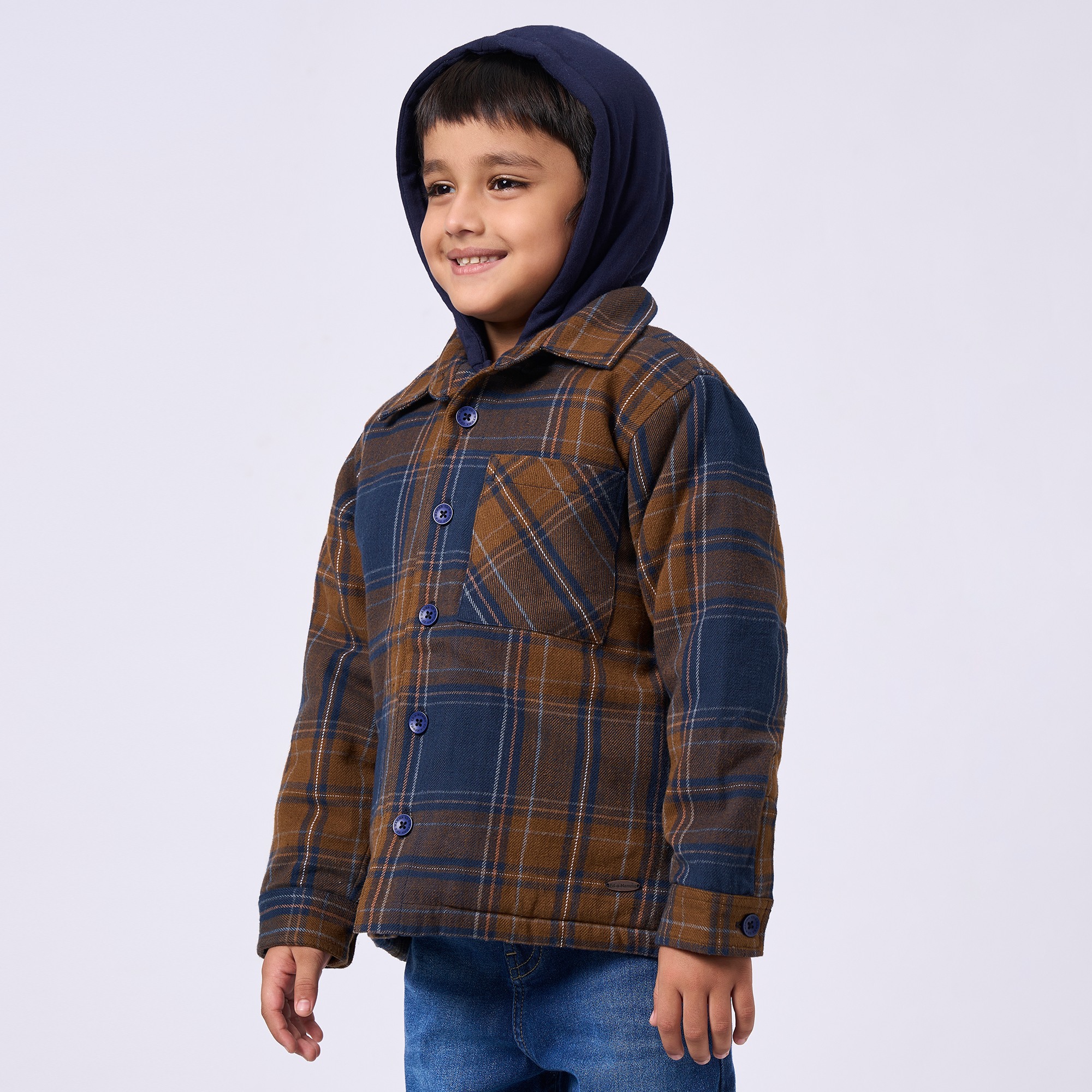 Ed-a-Mamma Kids Boys Heavy Winterwear Navy