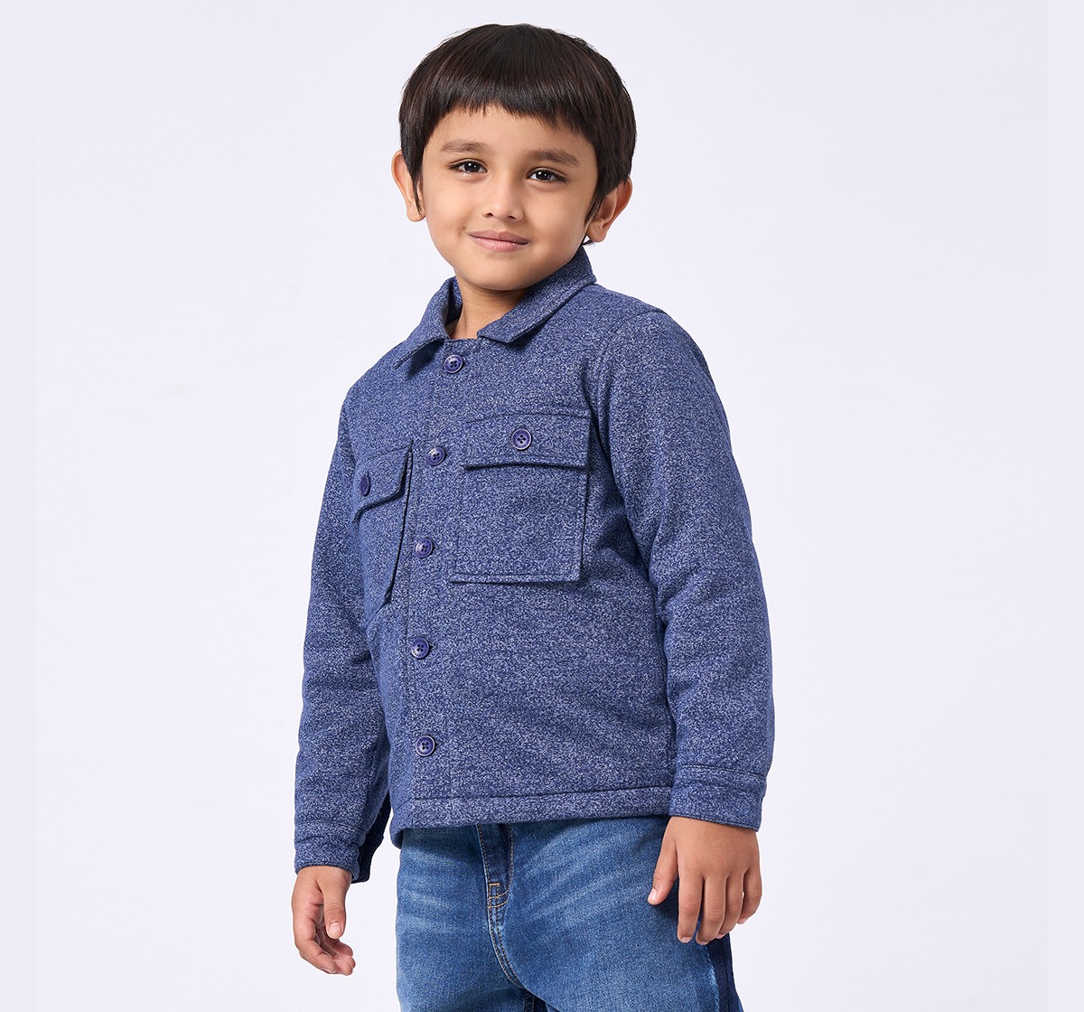 Ed-a-Mamma Kids Boys Heavy Winterwear Blue