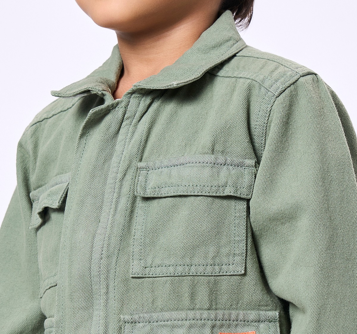 Ed-a-Mamma Kids Boys Jacket Olive