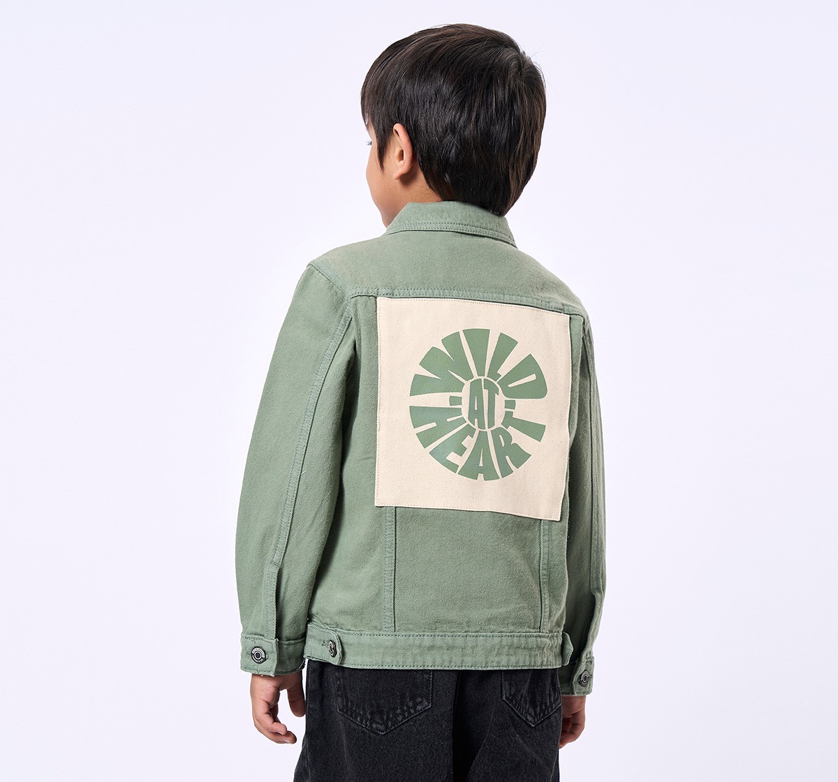 Ed-a-Mamma Kids Boys Jacket Olive