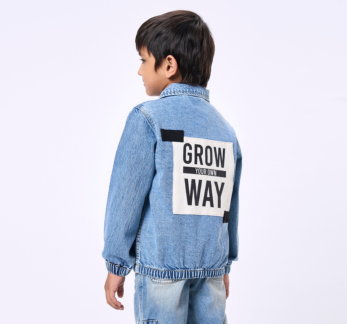 Ed-a-Mamma Kids Boys Jacket Blue