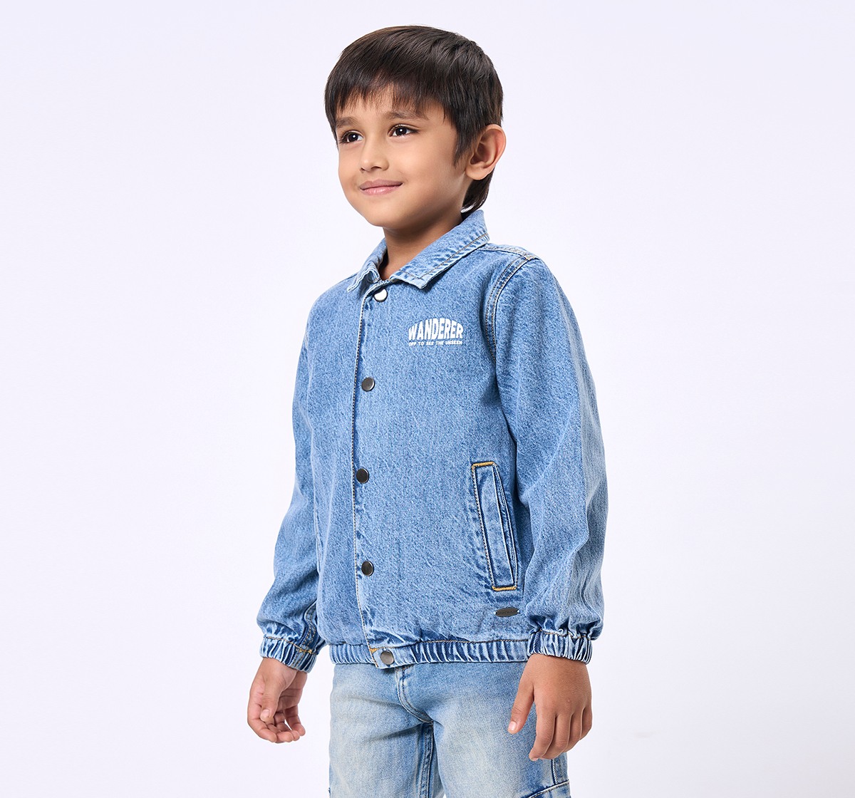 Ed-a-Mamma Kids Boys Jacket Blue