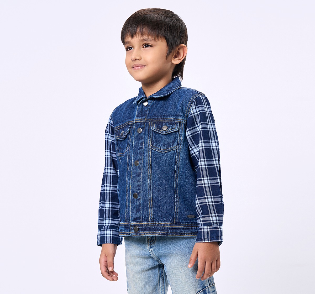 Ed-a-Mamma Kids Boys Jacket Blue