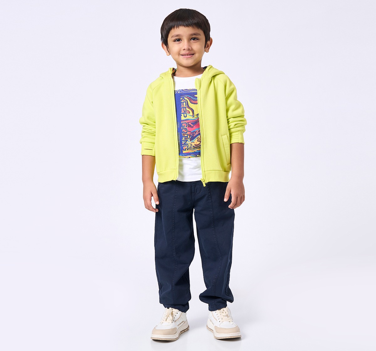 Ed-a-Mamma Kids Boys Jacket Neon