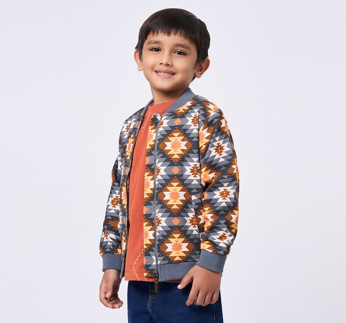 Ed-a-Mamma Kids Boys Jacket Multicolor
