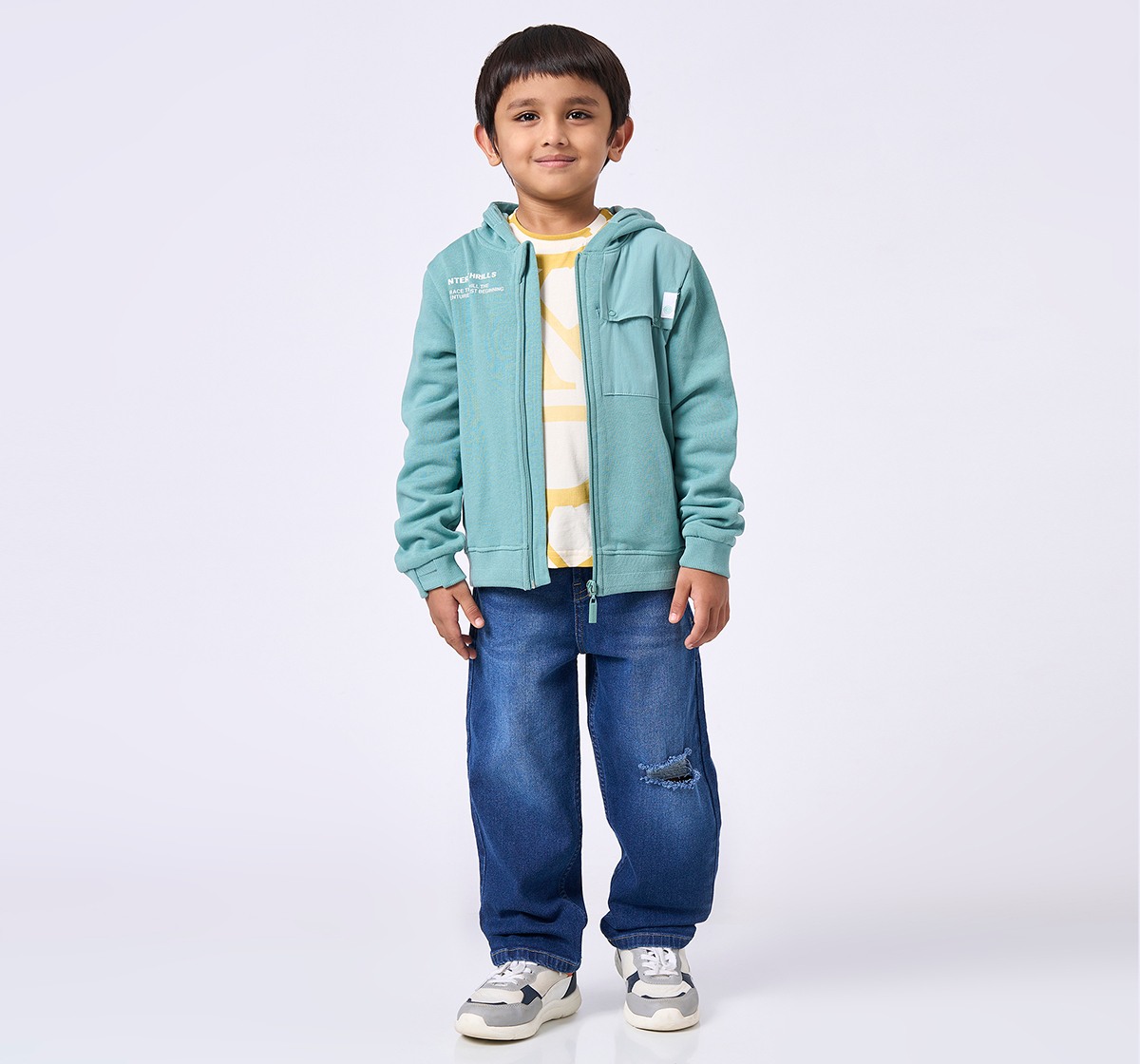 Ed-a-Mamma Kids Boys Jacket Green