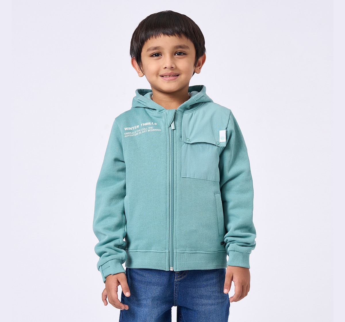Ed-a-Mamma Kids Boys Jacket Green