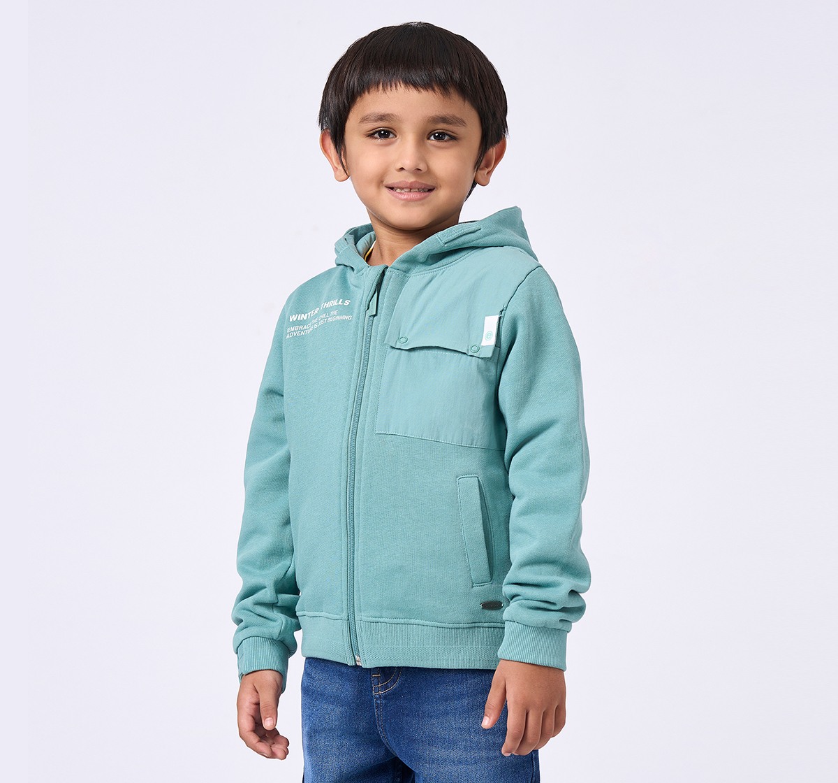 Ed-a-Mamma Kids Boys Jacket Green