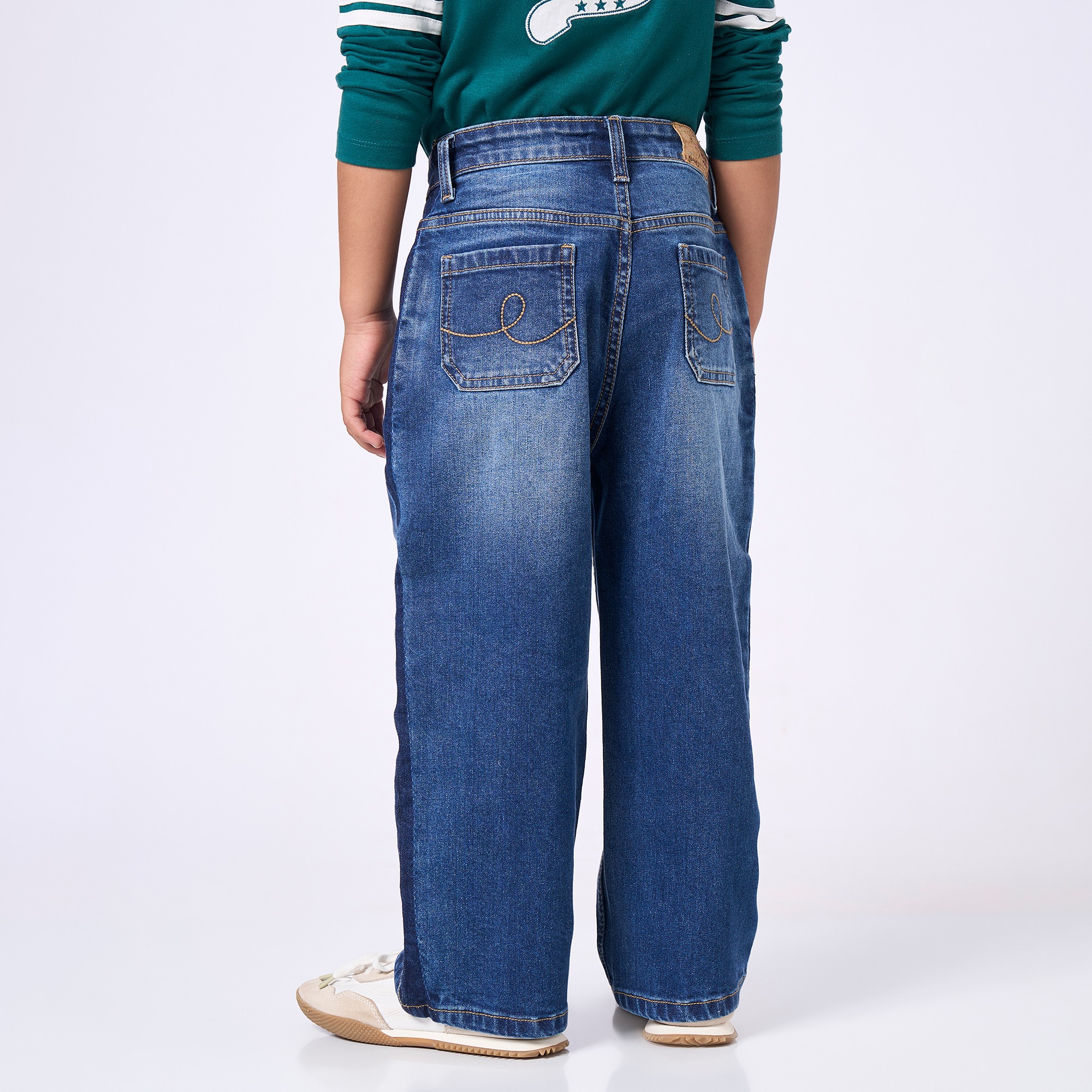 Ed-a-Mamma Kids Boys Jeans Dark Blue