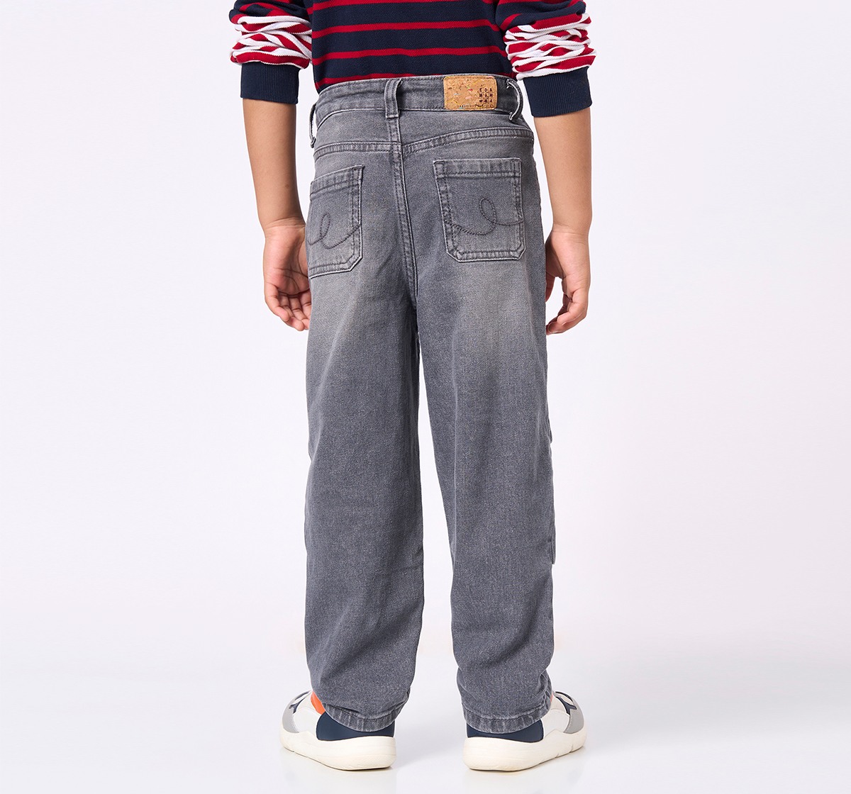 Ed-a-Mamma Kids Boys Jeans GREY