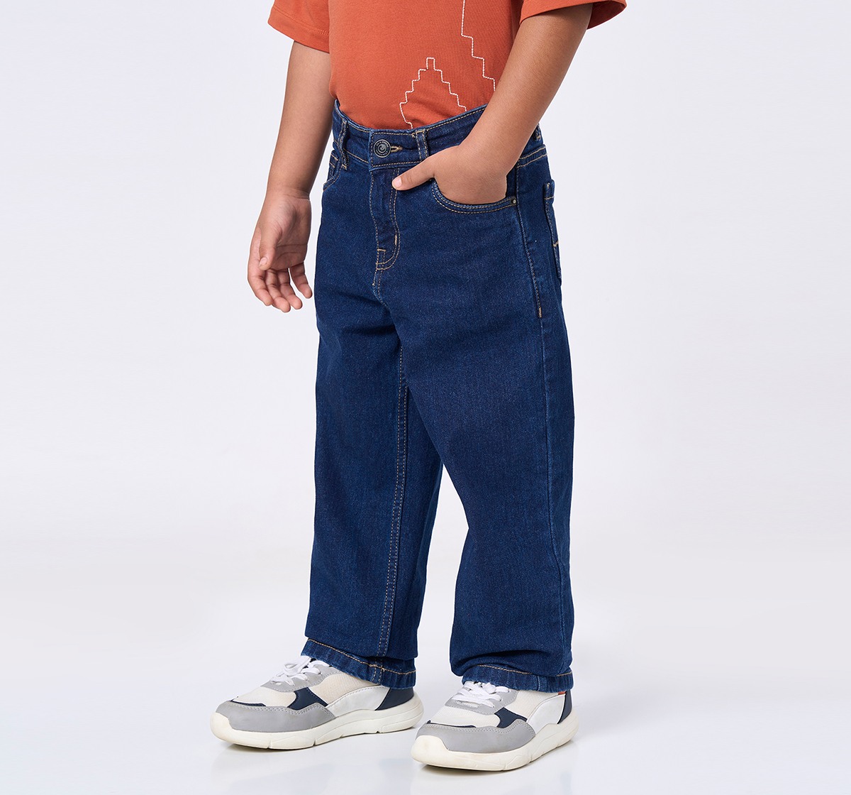 Ed-a-Mamma Kids Boys Jeans Dark Blue
