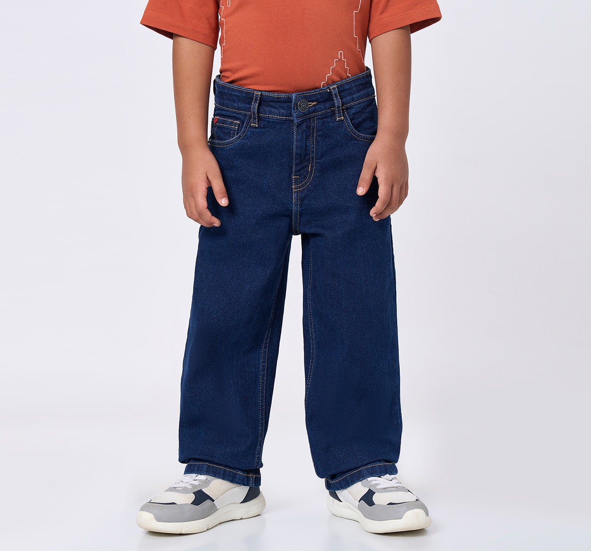 Ed-a-Mamma Kids Boys Jeans Dark Blue