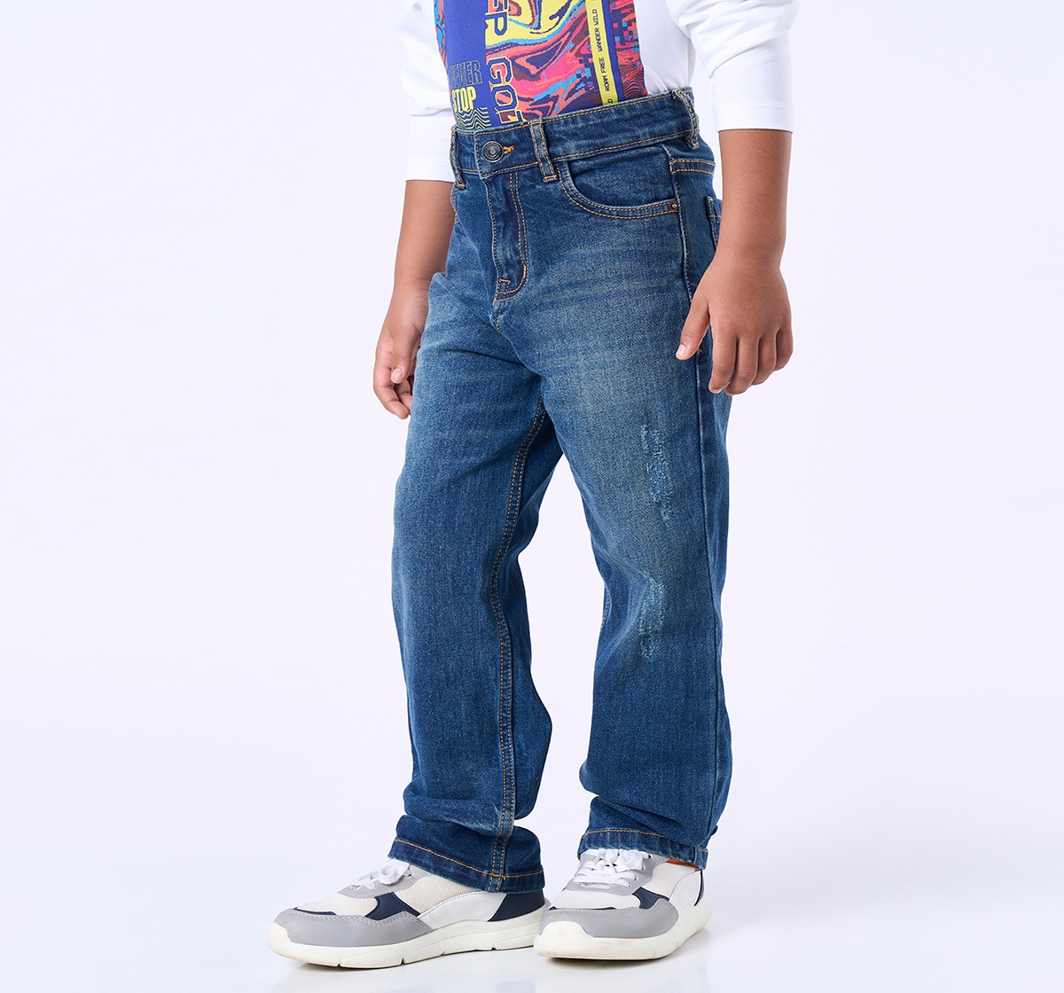Ed-a-Mamma Kids Boys Jeans Blue