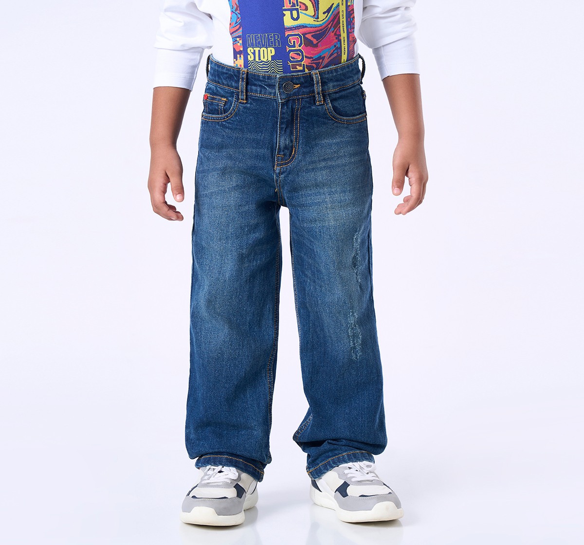 Ed-a-Mamma Kids Boys Jeans Blue